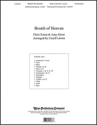 Breath of Heaven Instrumental Parts choral sheet music cover